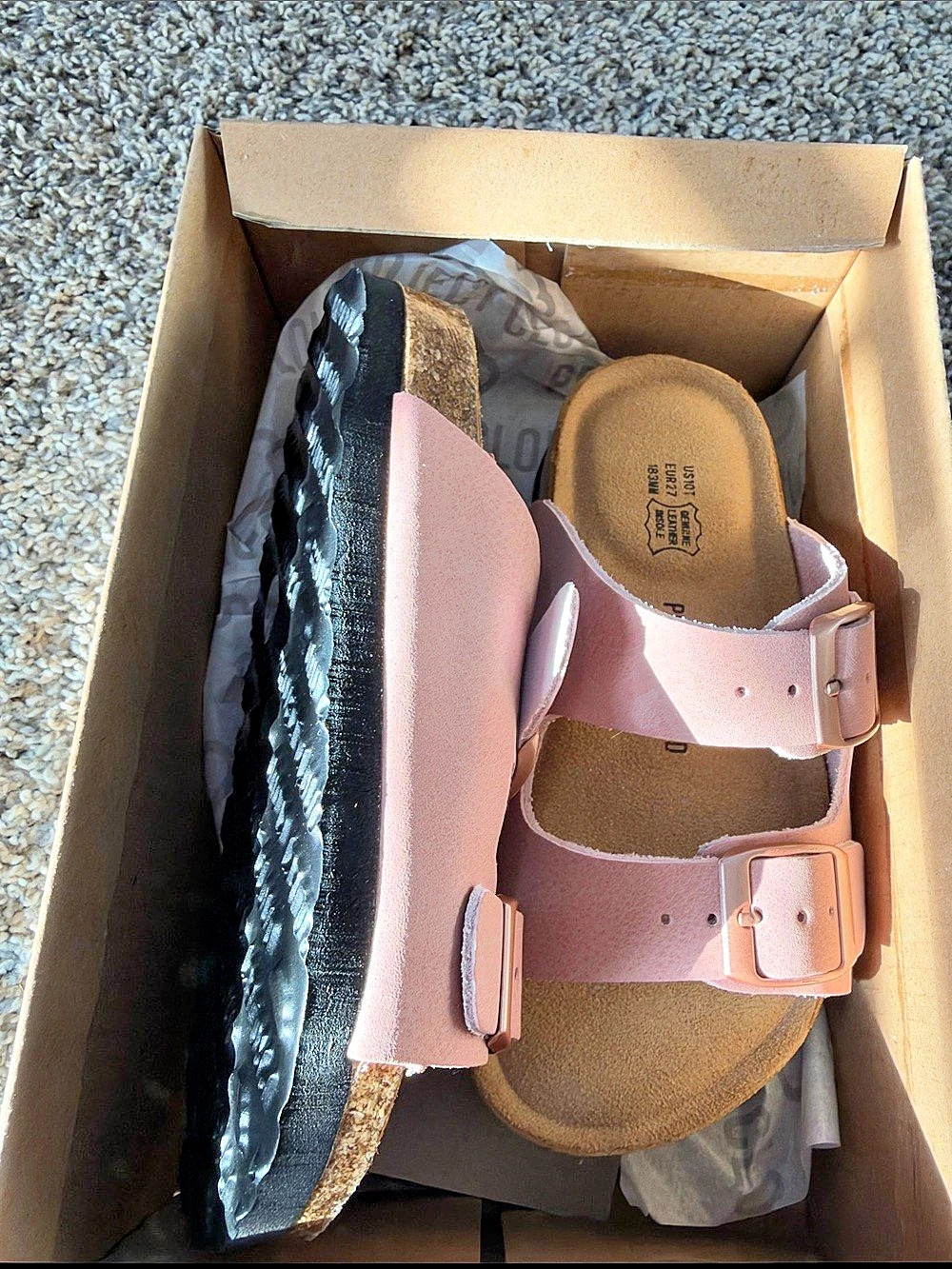 Project Cloud Ulteva Double Buckle Sandals Pink US 10T
